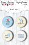 4er Set Flair Buttons zum Scrapbooking My little mousy boy EN #402