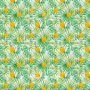 Doppelseitiges Scrapbooking-Papierblatt "Wild Tropics-4" 20,5х20,5