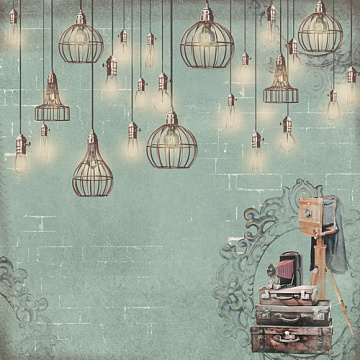 Arkusz dwustronnego papieru do scrapbookingu Family Heritage #1098-4 30,5х30,5 Arkusz dwustronnego papieru do scrapbookingu Family Heritage #1098-4 30,5х30,5