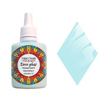 Деко Гласс Opaque Paint, color Heavenly, 30ml