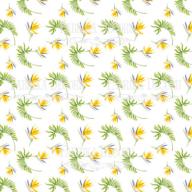 лист двусторонней бумаги для скрапбукинга "wild tropics-3" 20,5х20,5 см