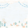 Doppelseitig Scrapbooking Papiere Satz Dreamy Baby Boy, 30.5 cm x 30.5cm, 10 Blätter