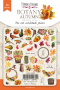 Set of die cuts Botany autumn redesign, 56 pcs - 0