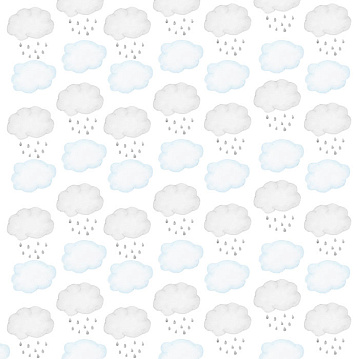 Sheet of double-sided paper for scrapbooking My little baby boy #10-03 12"x12"