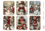 Decoupage card #0566, 21cm x 29,7cm