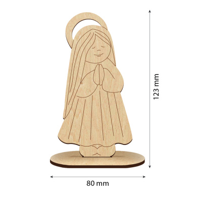 Wooden blank for decorating #554 - 2