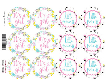 Journaling stickers set #1-026