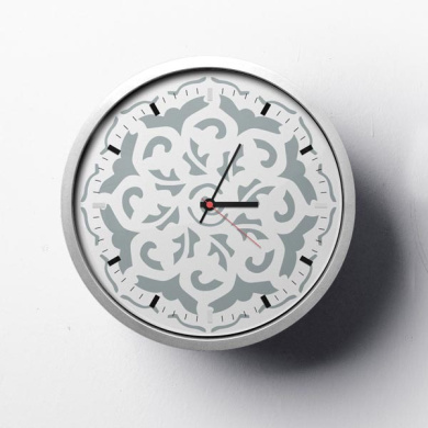 трафарет многоразовый xl (30х30см), розетка ришелье  #101 фабрика декору - 2