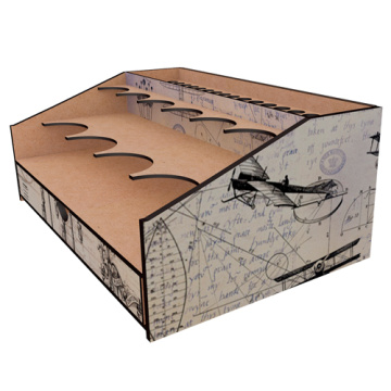 Desk organizer for paints and art supplies, 330mm x 215mm х 135mm, #377 - 2