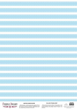 Deco vellum colored sheet Blue horizontal, A3 (11,7" х 16,5")
