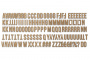 Набор чипбордов Алфавит английский 10х15 см #277