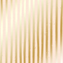 Sheet of single-sided paper with gold foil embossing, pattern Golden Stripes Beige, 12"x12" 