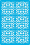 Stencil for crafts 15x20cm "Byzantine mini background style" #319