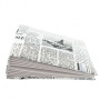 Blank album with a soft fabric cover Newspaper 20сm х 20сm - 1