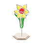 Art Stained Glass Kit "Bright Daffodil", for painting by numbers