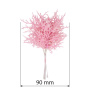 Set of twigs of asparagus pink, 10pcs - 0