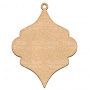 Blank for decoration New year tree toy 27, #458