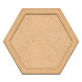 Art board Hexagon, 34,5cm х 30cm
