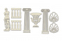 Spanplatten-Set Antike Dekorationen #674