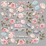 Set of die cuts Sensual Love, 57 pcs - 1