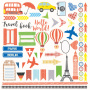 Double-sided scrapbooking paper set European holidays 8"x8", 10 sheets - 0