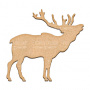  Art board Deer 32х30 cm