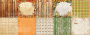 Doppelseitiges Scrapbooking-Papier-Set Botanik Herbst, 20 cm x 20 cm, 10 Blätter