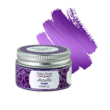 Metallic paint, color Violet 30 ml