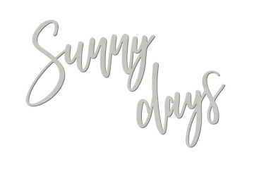 Chipboard "Sunny days" #434 - 2