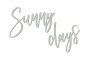 Chipboard "Sunny days" #434 - 0