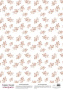 Деко веллум (лист кальки с рисунком) Веточки, А3 (29,7см х 42см)