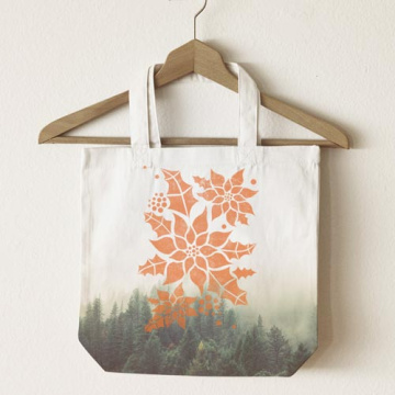 Stencil for crafts 15x20cm "Puansetiya" #195 - 2 Stencil for crafts 15x20cm "Puansetiya" #195 - 2