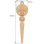 Blank for decoration New year tree toy 53, #486 - 0