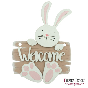 Blank for decoration "Welcome-1" #126 - 2