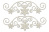 Набор чипбордов Бордюр со снежинками 10х15 см #625 color_Milk