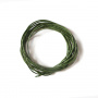 Round wax cord, d=1mm, color Green