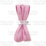 Elastic flat cord, color pink