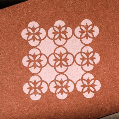 маска 14x14см решетка 2 #052 фабрика декору - 2 маска 14x14см решетка 2 #052 фабрика декору - 2