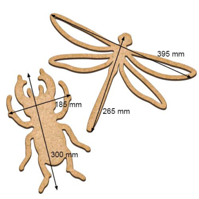 art-board-dragonfly-and-beetle - 2