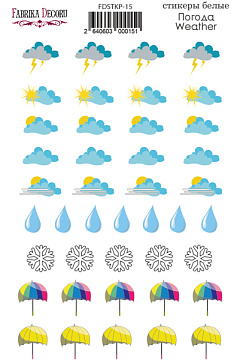 Planner stickers Weather #15