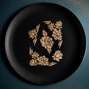 Stencil for crafts 15x20cm "Peonies" #210 - 2