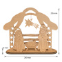 DIY wooden coloring set, desk composition "Christmas", #034 - 1