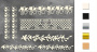 Набор чипбордов Бордюры ажурные 10х15 см #299