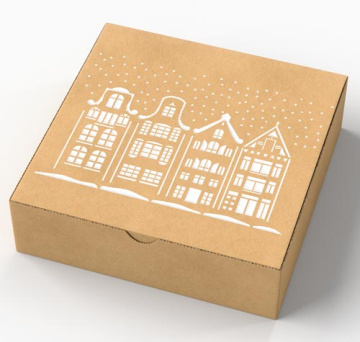 Stencil for crafts 15x20cm "Winter Amsterdam" #241 - 2