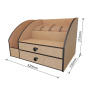 Schreibtisch-Organizer für Papiere, Schreib- und Bastelmaterial, 320mm x 230mm х 215mm, #392