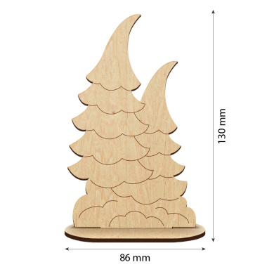 деревянная заготовка для декорирования #550  - 2