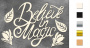 Zestaw tekturek "Believe in Magic" #196