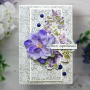 Kit for creating 5 cards “Floral Sentiments” 10 x 15cm - 5