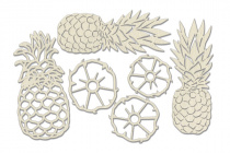 Набор чипбордов Botany exotic 10х15 см #713 color_Milk Набор чипбордов Botany exotic 10х15 см #713 color_Milk