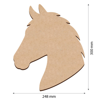 art-board-horse-1-25-30-cm - 2